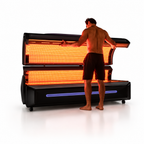 Apex M6 Full-Body Light Bed full-body red light bed with enclosed LED canopy, product view 5