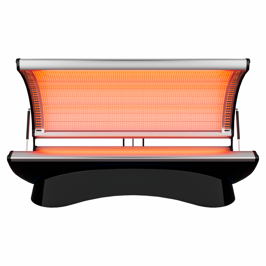Ascend M4 Full-Body Light Bed full-body red light bed with enclosed LED canopy, product view 2