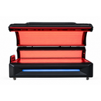 Apex M6 Full-Body Light Bed full-body red light bed with enclosed LED canopy, product view 2