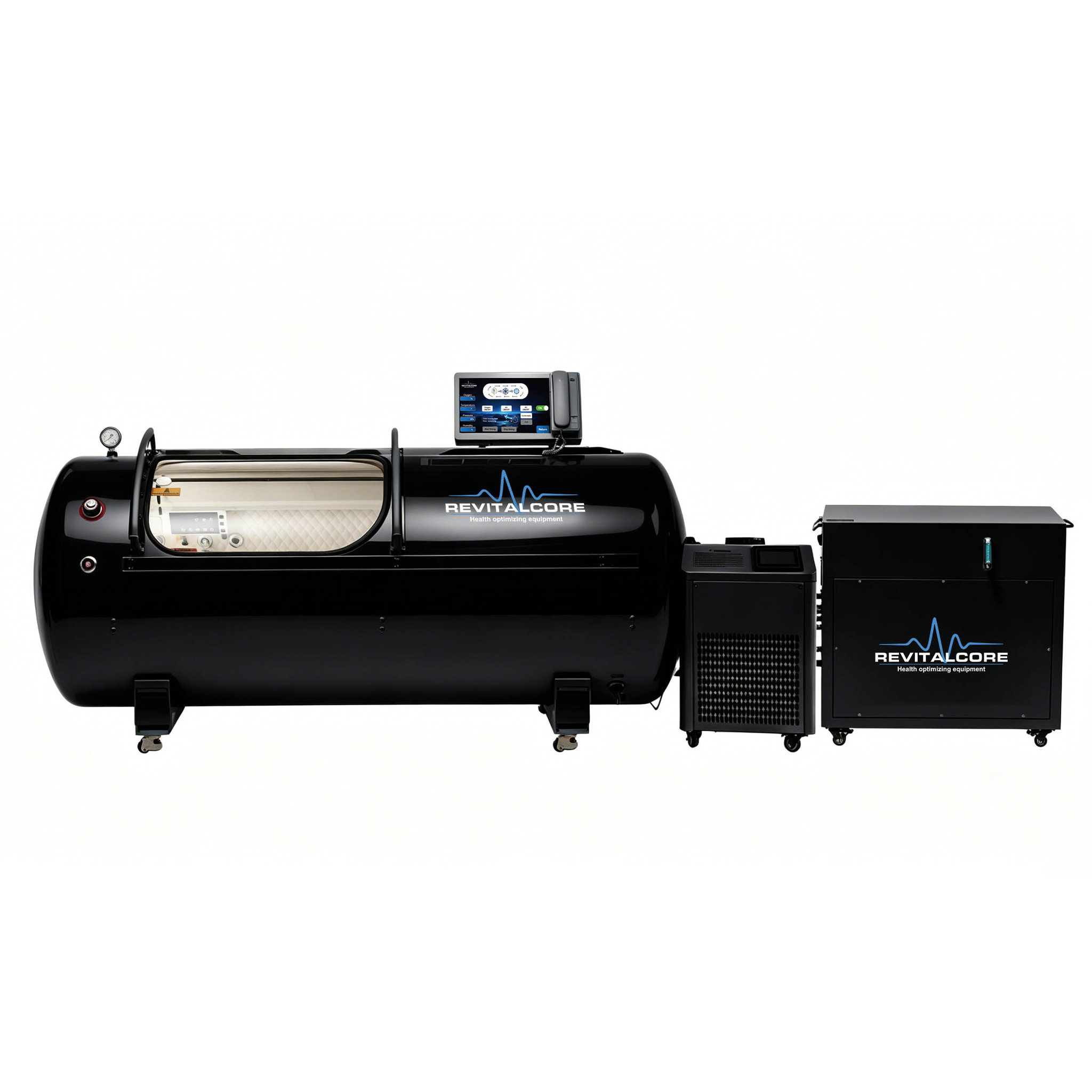 Ascent Single Hyperbaric Chamber hyperbaric chamber with integrated control system, product view 2