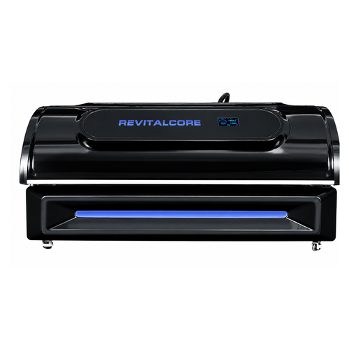 Apex M6 Full-Body Light Bed full-body red light bed with enclosed LED canopy, product view 1