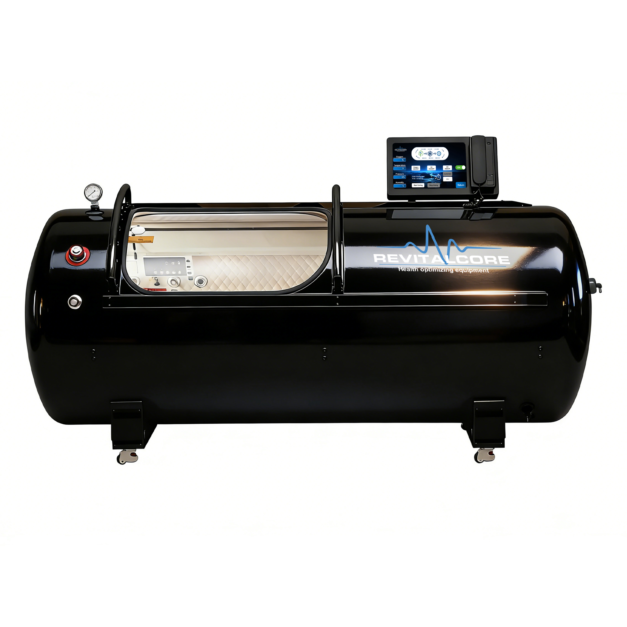 Ascent Single Hyperbaric Chamber hyperbaric chamber with integrated control system, product view 1